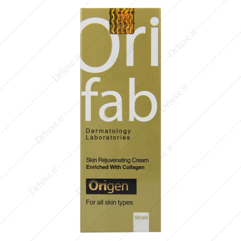 کرم جوان کننده پوست حاوی کلاژن Origen اوری فاب 50 میلی‌لیتر